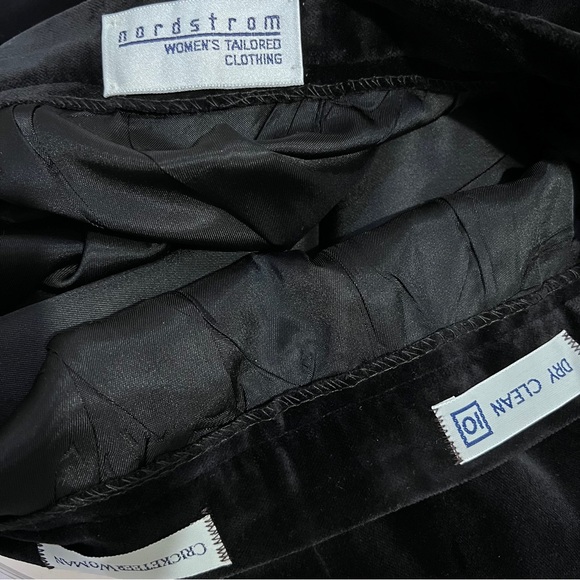 nordstrom WOMEN'S TAILORED CLOTHING Vintage Velvet Skirt Size 10 : Box TOY01: - Picture 10 of 10